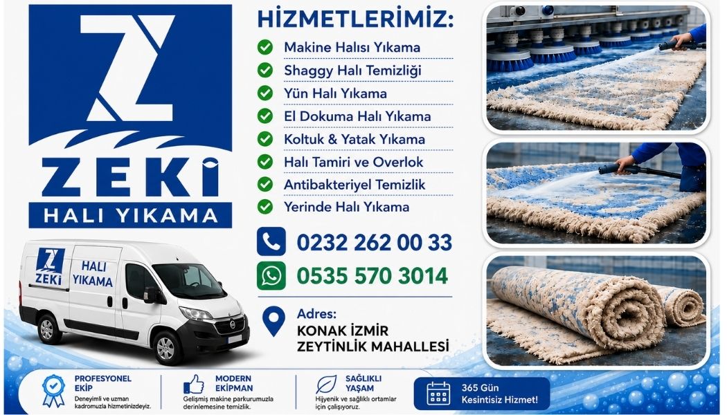  Konak Zeytinlik Mahallesi Halı Yıkam